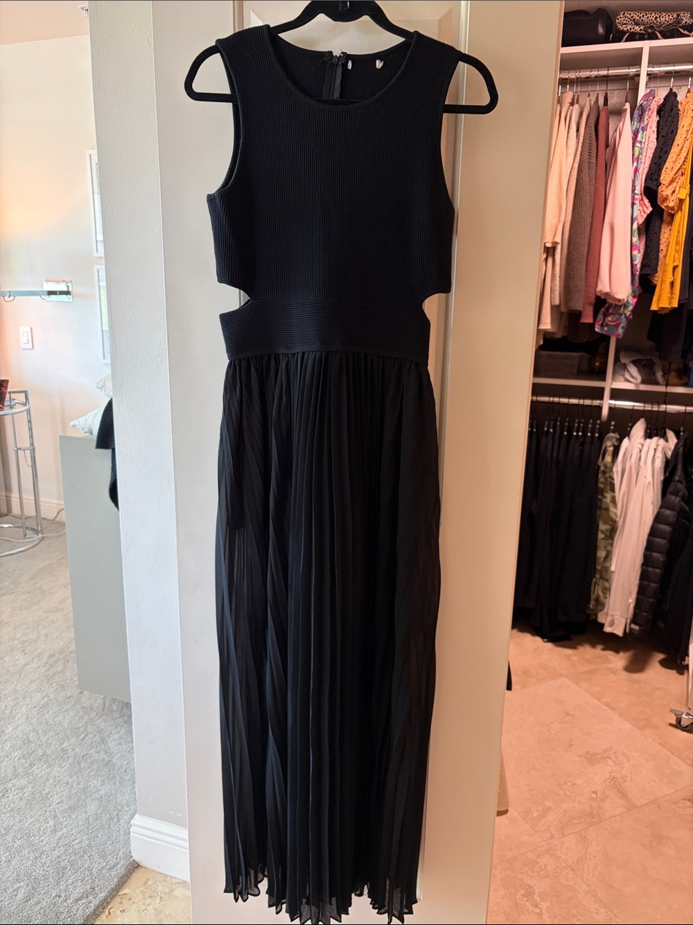 Black Full Length Dress - Women's